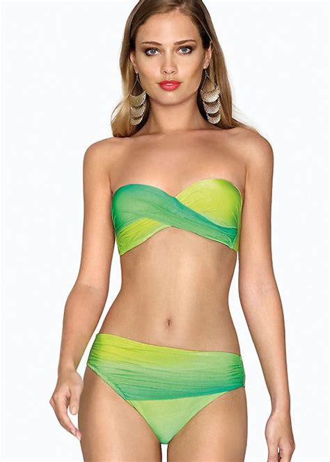 Brasil Carol Ombre Bandeau Bikini From Roidal Bikinis Bandeau