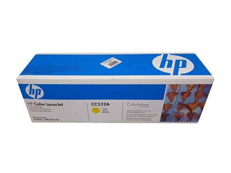 Toner Hp Cc A Yellow Original Novo Caixa Azul Ecomando