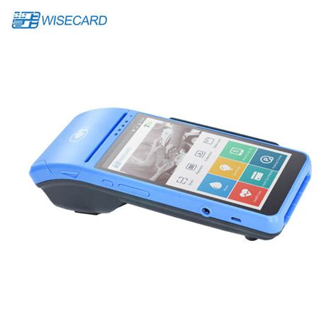 Handheld Android POS Terminal , Android Handheld POS With Inbuilt Printer