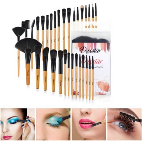 32pcs Pro Make Up Brush Set Blusher Foundation Kabuki Makeup Brushes Wood Tool 1 Unit Kroger