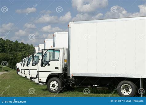 Fleet Of Trucks Royalty Free Stock Photography - Image: 1244757