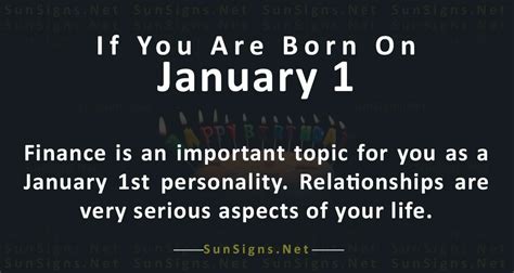 January 1 Zodiac Is Capricorn, Birthdays And Horoscope - SunSigns.Net