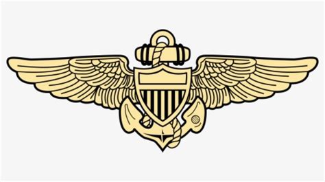 Naval Aviation Insignia - Naval Flight Officer Pin, HD Png Download ...