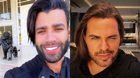 Gusttavo Lima muda visual e é comparado Eduardo Costa Polêmica