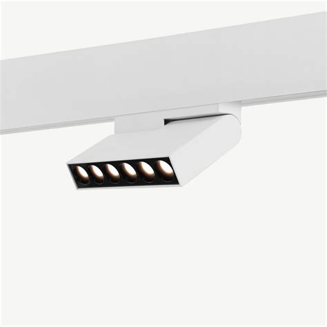 Clixx Slim Magnetic Track System Fold Dots Led Module White