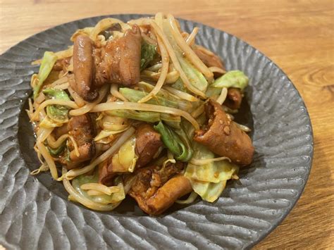 レシピ「こてっちゃんのスタミナ炒め」野菜もたっぷりとれて、ご飯も進む一品です！ 冷凍食品の冷食com