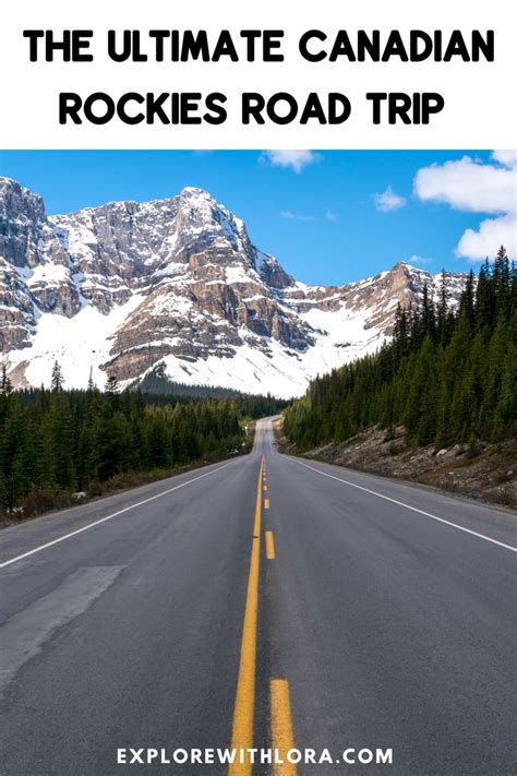 Vancouver To Banff Drive 3 Epic Canadian Rockies Road Trips Canada