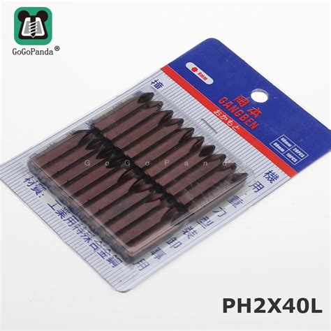 Brocas Ranuradas Phillips Ph O Sl Mm V Stago Hexagonal Mm De