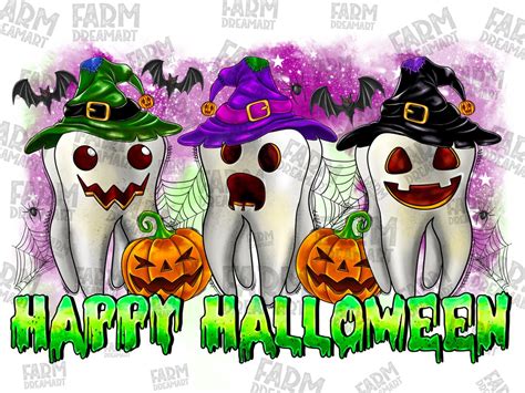 Happy Halloween Teeth Png Sublimation Design Png Teeth Png Etsy