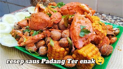 Resep Seafood Saus Padang Terenak Wajib Cobain Resep Kerang Tumpah