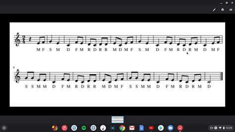 MGG Lectura solfejada de la partitura de la cançó El Gegant del Pi