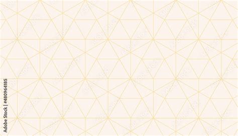 Abstract vector background of tan geometrical lines forming pattern on pale pink background ...