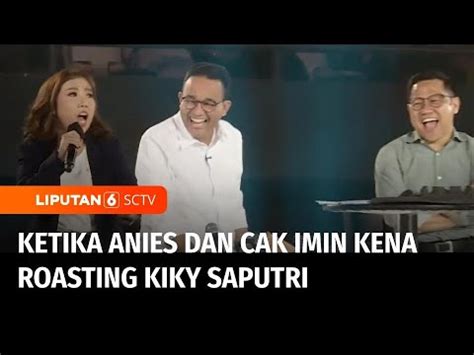 Kena Roasting Komika Kiky Saputri Anies Dan Cak Imin Mengaku Tak