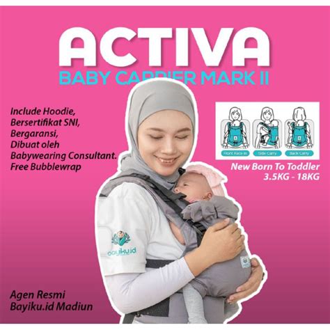 Jual JATIM ACTIVA BABY CARRIER MARK Ll 2 GENDONGAN SSC M Shape