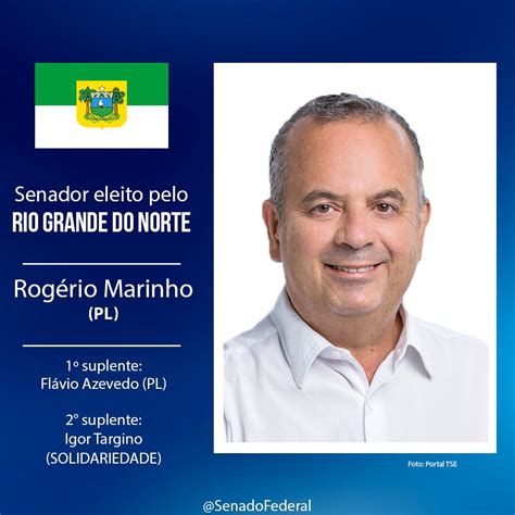 Senado Federal On Twitter Eleito Senador Pelo Rio Grande Do Norte