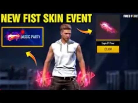 NEW FIST SKIN FREEFIRE 4TH ANNIVERSARY EVENT FIST SKIN FREEFIRE