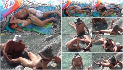 Beach Patrol And Tourists Interrupt Sex On The Sand Voyeurpapa