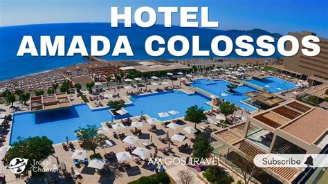 Hotel Amada Colossos Rhodes Greece 4K YouTube