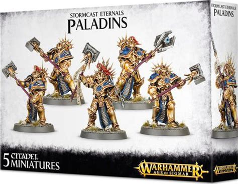 Warhammer Age Of Sigma Stormcast Eternals Paladins Novinka