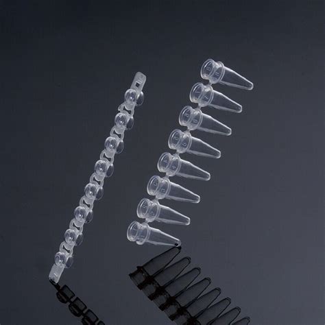 Biologix Ml Strip Pcr Tubes With Strip Caps Clear Pack