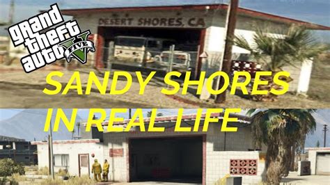 GTA 5 Sandy Shores In Real Life Locations YouTube