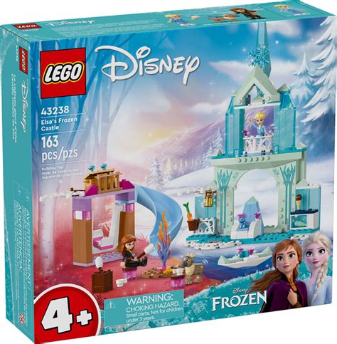 LEGO Disney Frozen Elsa's Frozen Princess Castle Toy 43238 | Toys R Us ...