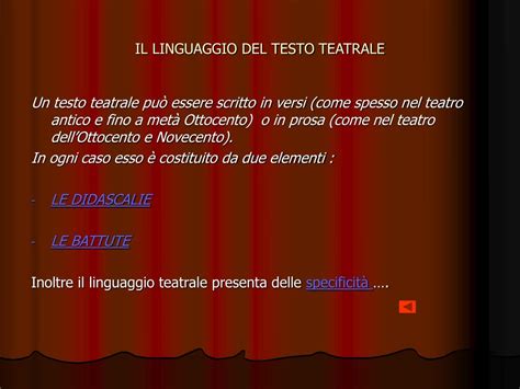 Ppt Il Teatro Il Testo Teatrale Powerpoint Presentation Free