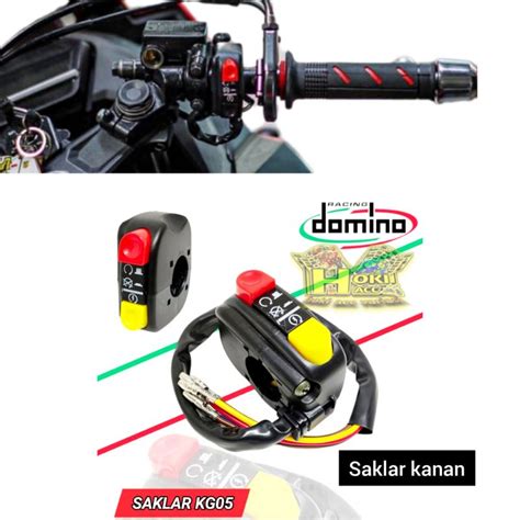 Jual Saklar Kanan Domino On Off Lampu Motor Variasi Saklar Kanan Motor