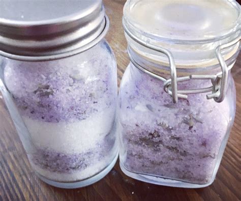 Homemade Lavender Bath Salts 4 Steps With Pictures Instructables