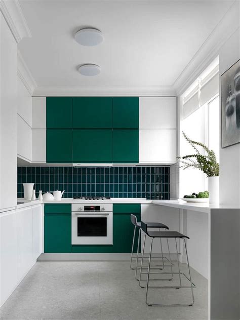 77+ Green Backsplash Ideas - ( Inspired by Nature ) Green Design! Eclectic Kitchen, Scandinavian ...