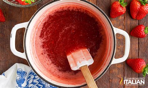 Homemade Strawberry Pancake Syrup The Slow Roasted Italian