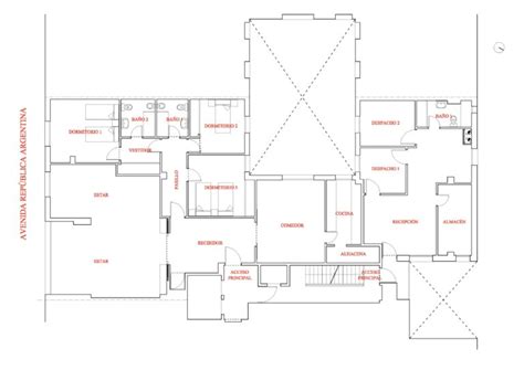 Proyecto de reforma con división horizontal de vivienda en Avenida