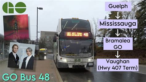 Go Transit University Of Guelph Hwy Bus Terminal Youtube