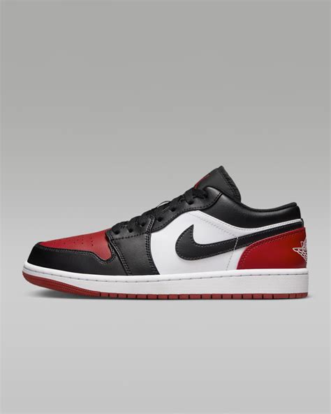 Air Jordan 1 Low Bred Toe Sneaker Steal