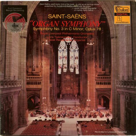 Organ Symphony Symphony No 3 In C Minor Opus 78 Discogs