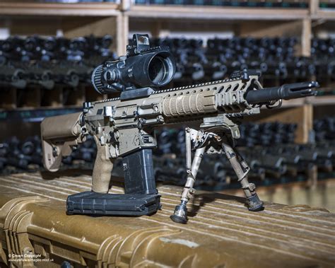 L129a1 Sharpshooter Rifle Pictured In An Armoury Is The 7 Flickr