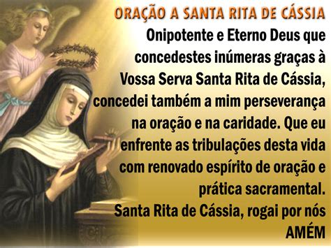 A M O Da Vida Ora O A Santa Rita De C Ssia