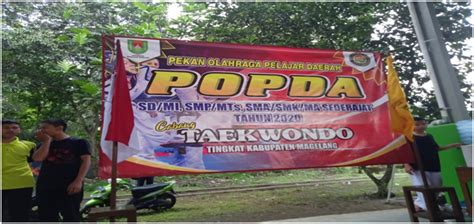 Popda Taekwondo Dojang Mimado Tingkat Kabupaten Magelang Tahun