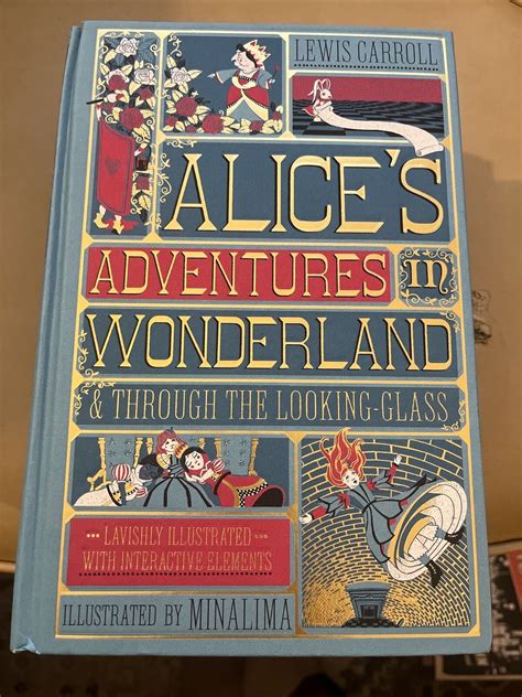 Alices Adventures In Wonderland And Through The Looking Glass Hardcover By Ca 9780062936615