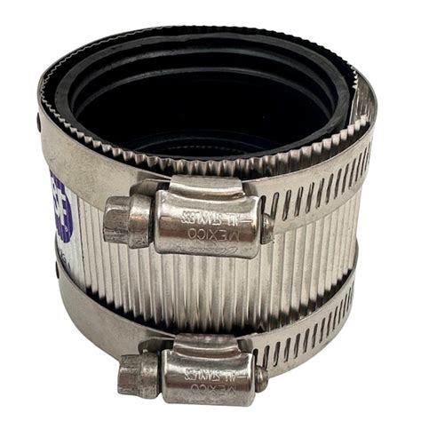 Ideal Tridon 2 In Pvc No Hub Coupling For Cast Iron Dwv Pipe Nsf Certified Iapmo And Csa