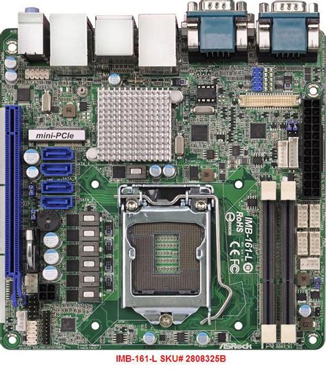 Imb 161 Mini Itx Motherboard With Intel H61 Express Chipset For 2nd And 3rd Generation Intel