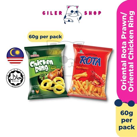 Rota Prawn Crackers Oriental G Oriental Chicken Ring Crackers G