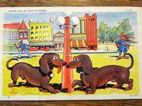 210 Vintage Dog Postcards (all breeds) ideas | vintage dog, dogs, kinds ...