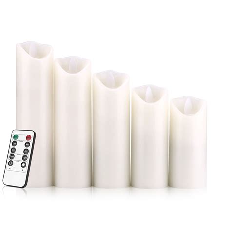 Vinkor Flameless Candles Flickering Flameless Candles Set