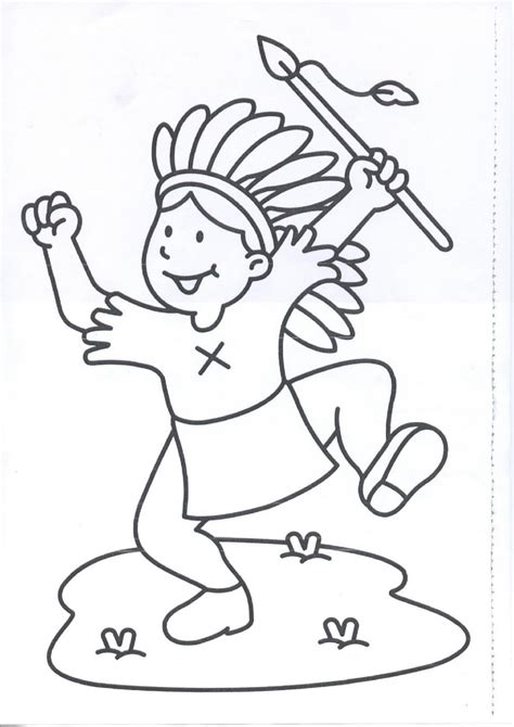 Imagenes De Indios Tainos Para Colorear Sketch Coloring Page