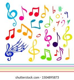 Teclado Musical Con Notas Royalty Free Stock Svg Vector And Clip Art