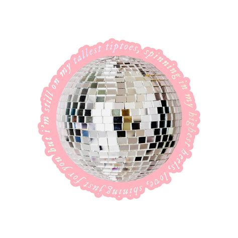 Blondie Studios Mirrorball Holographic Sticker