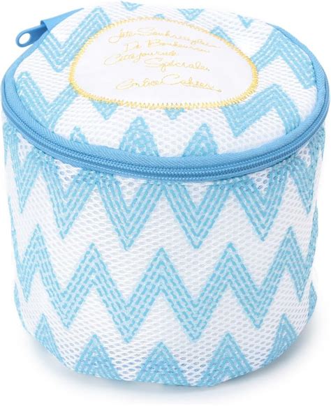 Amazon co jp ランジェリーセレクション LINGERIE SELECTION HEMINGS ヘミングス グラスカイエ ランドリーポーチS ブルー 192 00 ファッション