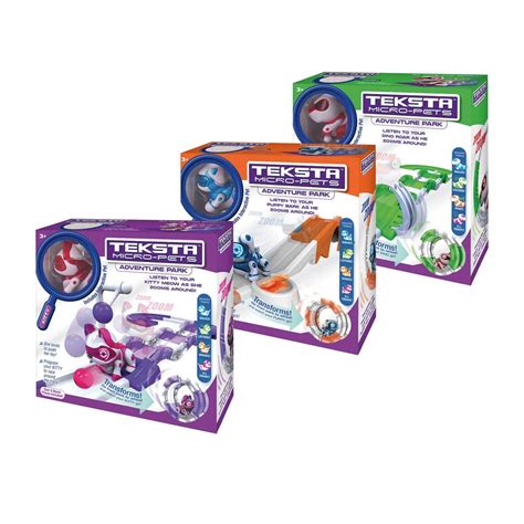 As Company Robot Teksta Micro Pet Playset 3 1030 51317 Toys Shopgr