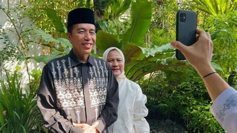 Lebaran Presiden Jokowi Silaturahmi Dengan Wapres Via Panggilan Video